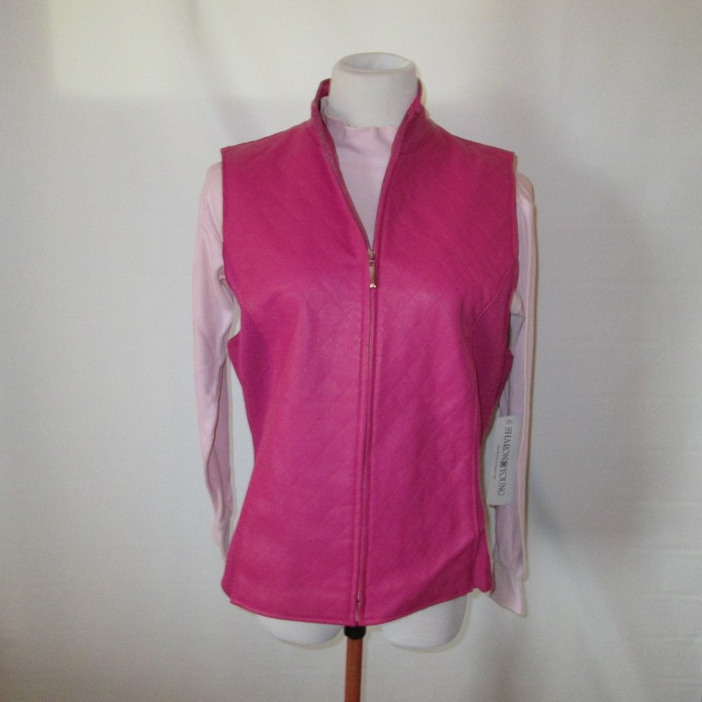 SHARON YOUNG LEATHER VEST